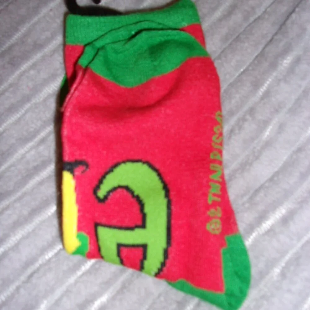 Christmas Elf Socks New 9-2.5